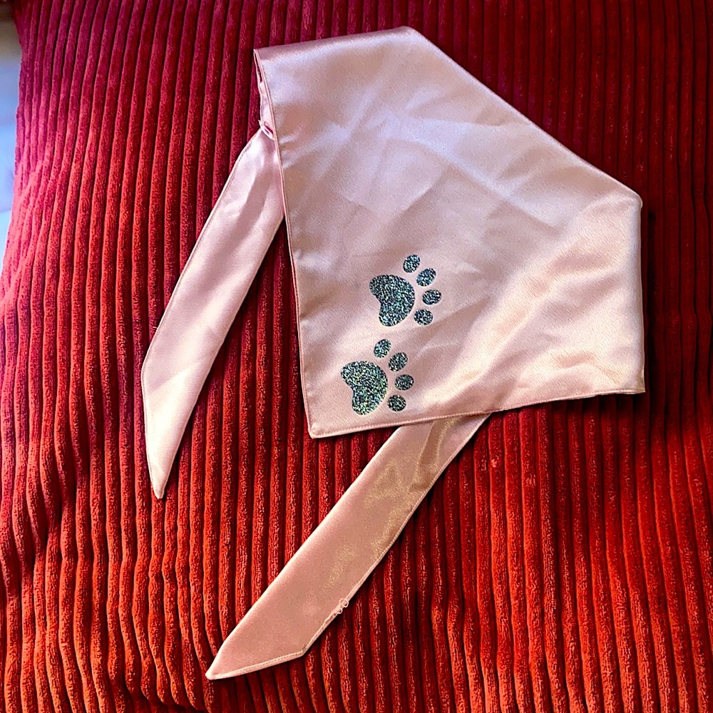 Silk bandana for medium/large dog